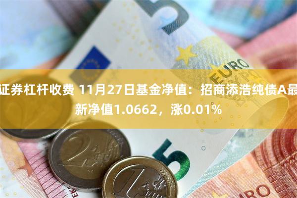 证券杠杆收费 11月27日基金净值：招商添浩纯债A最新净值1.0662，涨0.01%